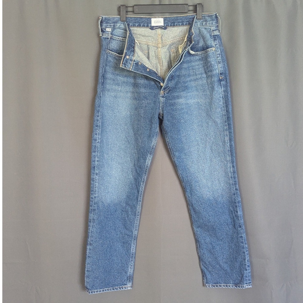 Citizens of Humanity Charlotte High-Rise Straight Jeans – Men's – Medium Wash